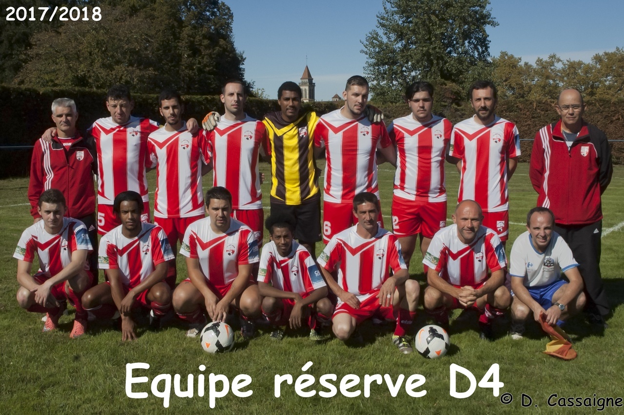 Equipe réserve  2017/2018