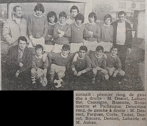 Cadets foot 1973